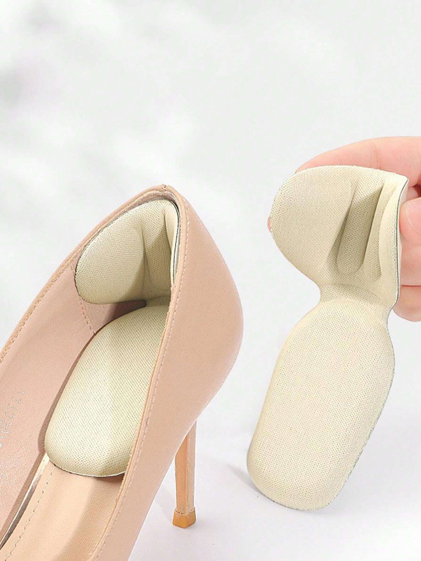 1 Pair Heel Grips Liner Cushions Inserts For Loose Shoes, Heel Pads