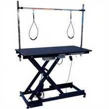 Super Deluxe Pet Grooming Table, 110V/220V Professional Groomer Recommend Height Adjust From 8 Up To 36inch - màu đen - Xem 1