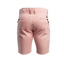 CHB CHILI BEANS CLOTHING Bermuda de Gabardina Stretch para Hombre - Rosa coral - Ver 7