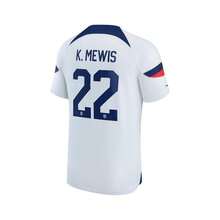Youth Boys And Girls Kristie Mewis White USWNT 2022/23 Home Breathe Stadium Reissue Player Jersey - White - View 3