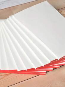 5本400頁A4筆記本草稿紙，工作計劃黑板方便計算數學公式，學校，學生，文具，學用品 - 白色 - 查看 1