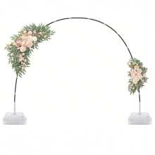 Kit de Arco de Balões, Estrutura de Arco de Balões Ajustável com 9 pés de Altura e 10 pés de Largura: Estrutura de Arco de Balões com Base - Para Casamentos, Festas de Aniversário, Decorações, Natal