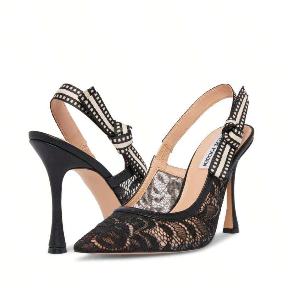 Steve Madden 布里 - 黑色蕾絲 - 查看 1