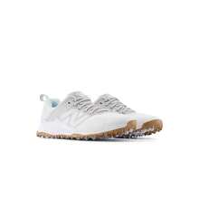 New Balance 女士 Fresh Foam Contend V2 高尔夫球鞋 - 白色配灰色 - 查看 3