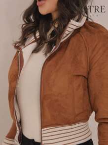 Women Jackets - Lạc đà - Xem 3