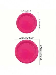 40pcs Disposable Paper Plates, 9-Inch And 7-Inch, Suitable For Wedding And Birthday Parties, Gold/Rose Gold/Silver Colored Dessert Decoration, BBQ/Cake Plate Tableware, Baking Utensils,Christmas
