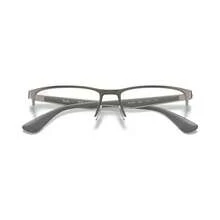 Ray-Ban RX6335 Unisex Rectangle Eyeglasses - Matte Gunm - View 7
