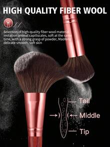 33PCS Makeup Tools Set Including:18PCS Makeup Brush Sets+3PCS Makeup Sponges+3PCS Mini Makeup Sponges+3PCS Triangle Powder Puffs+3PCS Mini Air Cushion Powder Puff+1pc Hairband+2PCS Hand Bowl Strap,Brush Set,Makeup Brush Kit,Make Up Brush Set,Make Up Set Complete,Makeup Brush Set,Complete Makeup Kit,Brush Kit,Brushes Makeup Set,Makeup Gift Set,Set - Multicolor - View 2