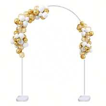 Ensemble de support d'arche de mariage avec base, kit de support de colonne de ballons pour décoration de mariage, anniversaire, fête, douche, remise des diplômes, décors d'arrière-plan (à l'exclusion des fleurs), Noël