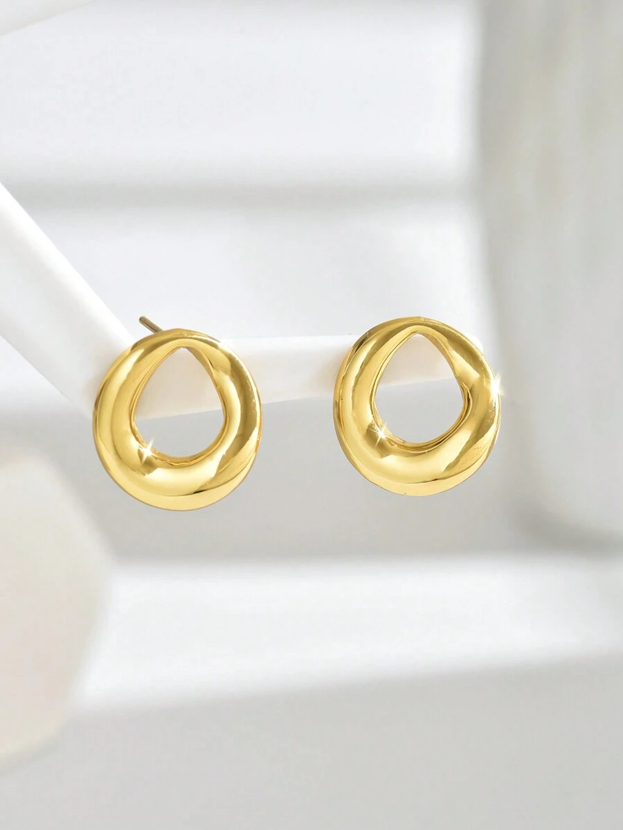 Pendientes Círculo vintage · detalle 5