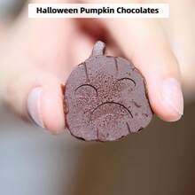 Khuôn Halloween 60 Khoang Khuôn Bí Ngô Mini 70 Khoang Ma Khuôn Lễ Tạ Ơn Halloween Kẹo Dẻo, Kẹo, Sô Cô La, Bánh Quy - Nhiều màu - Xem 5