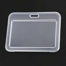 Assorted Color Transparent PP Solid Color Single-Layer Student Card Case Minimalist Candy Color Card Sleeve Card Holder Wallet Business Card Holder Credit Card Holder Id Card Holder Women For Women For Men Card Wallet