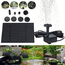 Solar Fountain, Bird Bath Fountain Pump , Floating Solar Powered Water Fountain, Outdoor Freestanding DIY Submersible Fountain For Pond, Pool, Patio, Garden, Fish Tank, Aquarium Decor