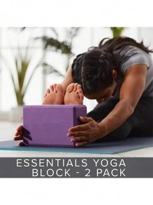 2pcs, Yoga Blocks, Soft Non-Slip Yoga Bricks For Yoga, Pilates, Meditation