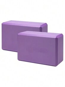 2pcs, Yoga Blocks, Soft Non-Slip Yoga Bricks For Yoga, Pilates, Meditation