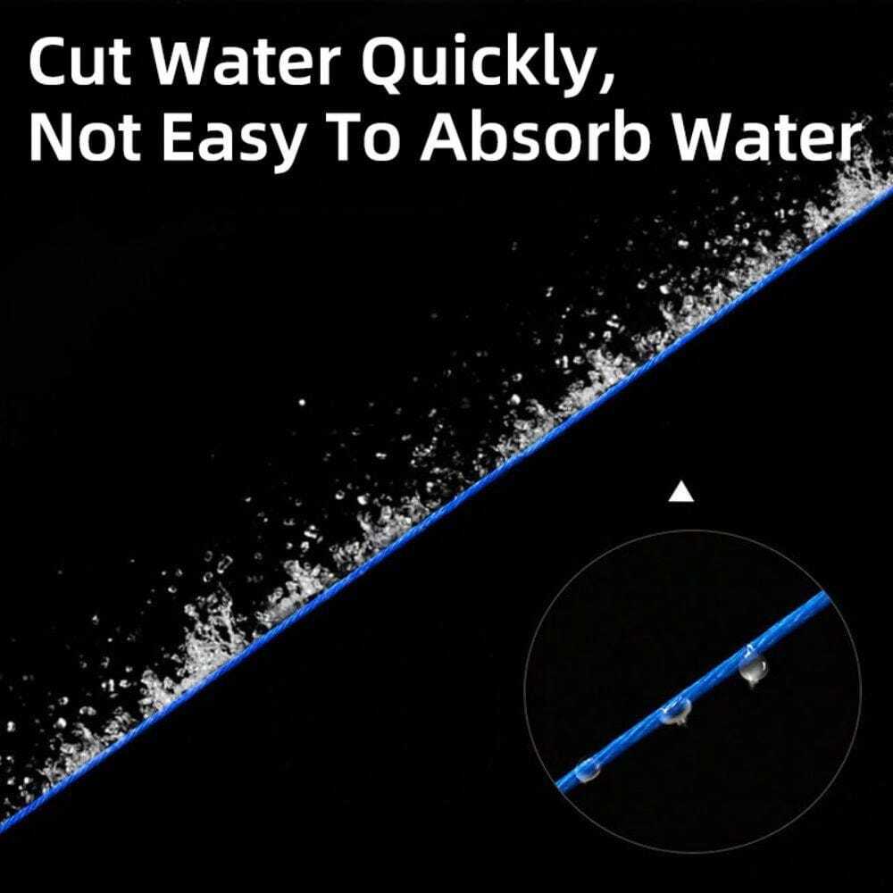 300M/328YDS Durable 4Strands Multifilament PE X4 Braided