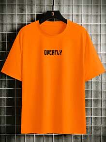 Men T-Shirts - 橘色 - 查看 2