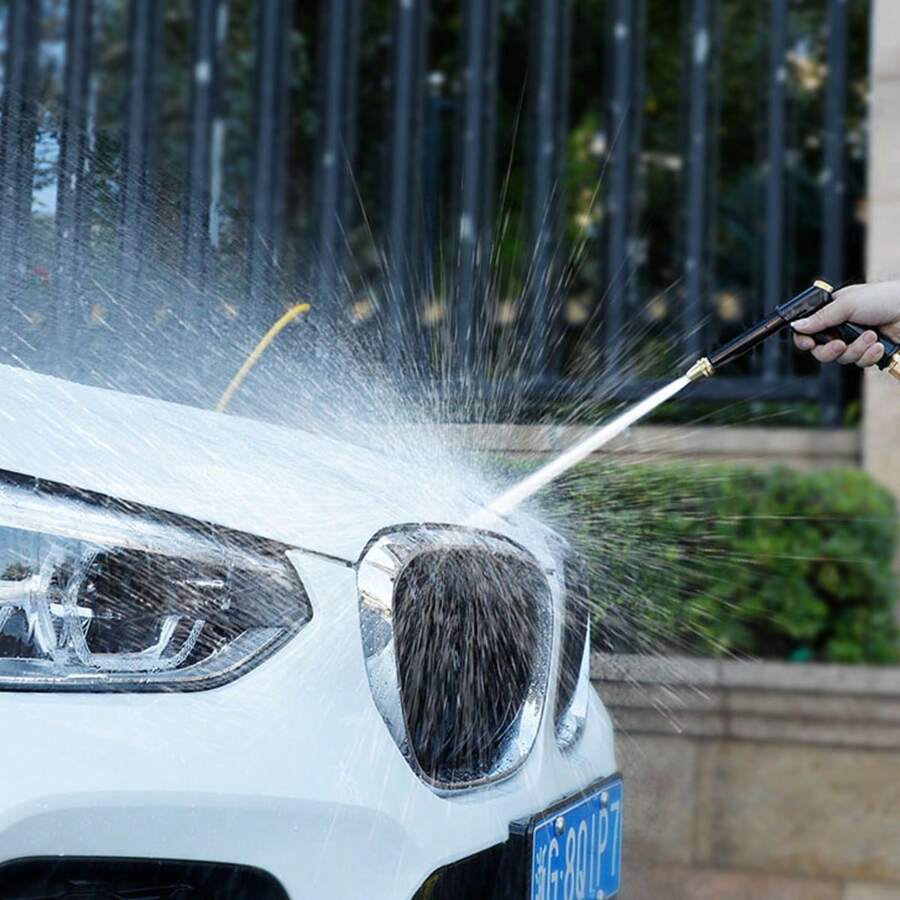 High Pressure Car Washing Water Gun, Household Retractable Water Pipe