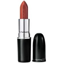 MAC Lustreglass Sheer-Shine Lipstick - 商務休閒(暖紅裸色) - 查看 1