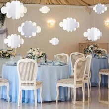 16pcs/Set 3D Cloud Decor Hanging Cloud Ceiling Party Decorations Lifelike Cloud Ornament