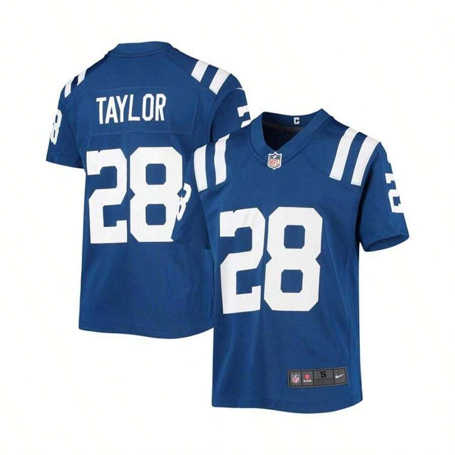 Nike Big Boys And Girls Jonathan Taylor Royal Indianapolis Colts Game Jersey - 皇家 - 查看 1