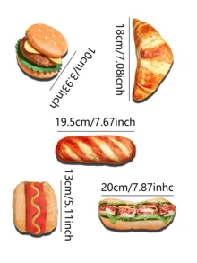 1pc Realistic Food Shaped Pet Squeaky Doll, Plush Squeak Doll For Pets, Halloween Pet Doll - Multicolor - View 2
