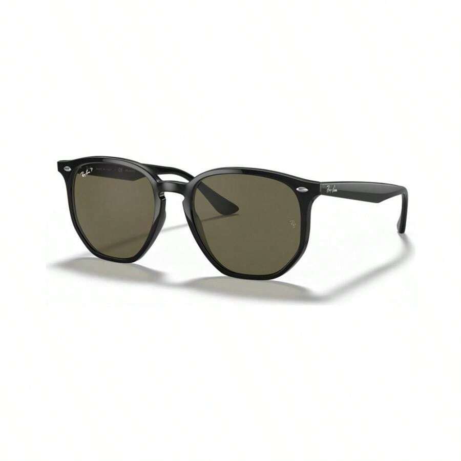 Ray-Ban 偏光太阳镜,RB4306 54 - 黑色/極地綠 - 查看 1
