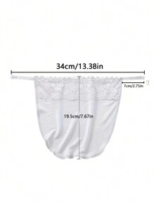 1pc/2pcs Women's Color Block Lace Bra Pad Bralette Accessories With Striped Pattern, Removable & Washable Push Up Bra Pads Made Of Woven Polyester