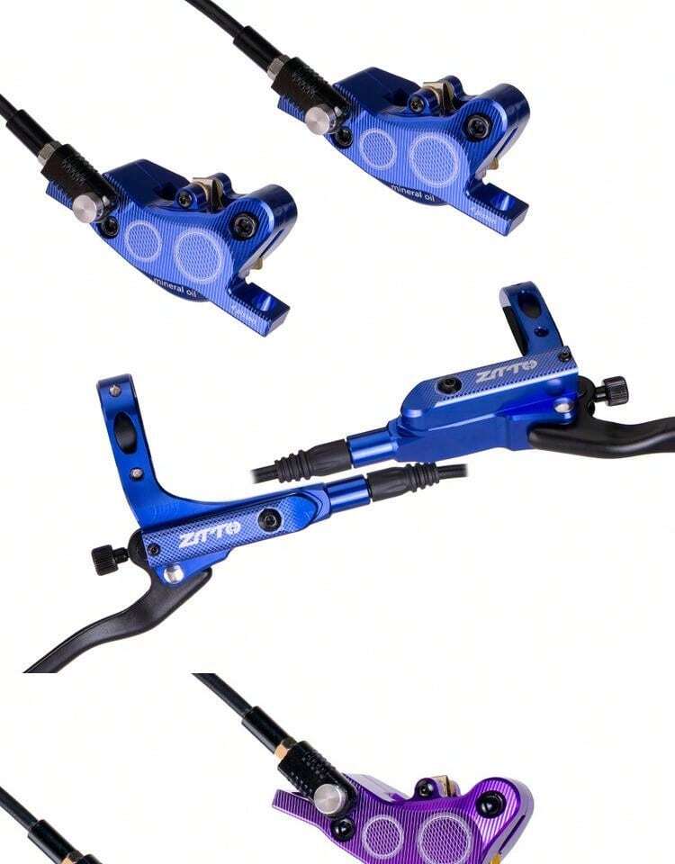 Freno de disco hidráulico ZTTO M840 MTB de 4 pistones para bicicleta ...