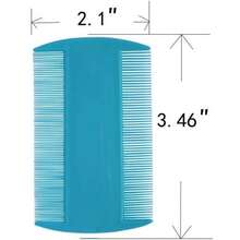 4 Pcs Hair Comb, Fine Tooth Comb, Double Sided Combs, Removing Dandruff Flakes - Multicolor - View 4
