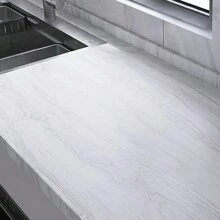 1入組自粘木紋廚房貼紙壁紙，防水、防油、高溫耐用，適用於爐灶、櫥櫃、臥室、客廳牆壁裝飾 - 彩色 - 查看 3