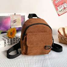 Balo nhung mini đeo hai vai, dễ thương và thời trang, thích hợp đi làm, trang điểm và học sinh - Nhiều màu - Xem 14