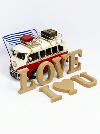 1pc-Designable Wooden Letters, Wooden Letters For Wall Decorations, Vertical Letters Slice Sign Board Decorations, Craft Home Party Projects, Wedding Party Decoration Letter Block-A, B, C, D, E, F, G, H, I, J, K, L, M, N, O, P, Q, R, S, T, U, V, W, X, Y, Z Best Gifts Birthday