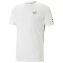Worldwide Graphic T-Shirt - Boyfriend Style Men's - White/Multi - View 1