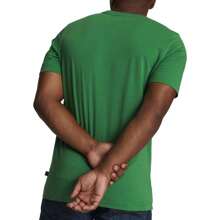 Puma Men's Embroidered Logo T-Shirt - Archive Green - View 3