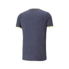 Puma Boyfriend Style Men's Navy Manchester City FtblHeritage T-Shirt - Navy - View 5