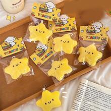 1入組可愛有趣背包吊飾，適用於旅遊、汽車、辦公室等場所，創意禮物 - 黃色 - 查看 4