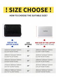 Waterproof Laptop Bag Shockproof Laptop Sleeve Slim Computer Bag For MateBook HP Back To School