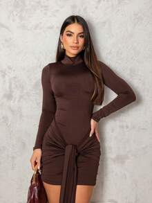 Women Dresses - Rỉ Nâu - Xem 3