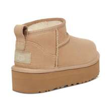 UGG Botines de plataforma mini ultra clásicos para niños - arena - Ver 4