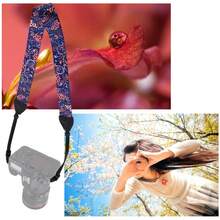 PULUZ Retro Multi-Color Series Shoulder Neck Strap Camera Strap For SLR / DSLR Cameras - Dusty Purple - View 6
