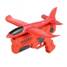 Foam Airplane Launcher, Outdoor Sports Toy Throw Glider Plane, Interactive Game Airplane Glider, Multi-Function Creative Stress Relief Toy - Multicolor - View 10