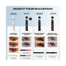 MAC Stack Waterproof Mascara - Waterproof Black - View 6