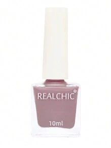 REALCHIC 10毫升/瓶 水性指甲油，浅粉色，快干，持久，可剥离，无异味，适合美甲沙龙的学生和美甲师使用，节日礼物，春夏美甲护理 - 淡紫色 - 查看 6