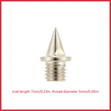 Track Shoe Spikes - Durable Wrench And High-Quality Replacement Spikes For Sprinting And Cross-Country Short Running - Bulk Pack For Athletes And Coaches - Multicolor - View 8