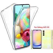 360° Vollschutz Handyhülle mit beidseitigem Displayschutz, kompatibel mit iPhone & Galaxy, wasserdichtes stoßfestes kratzfestes und fingerabdruckresistentes gehärtetes Glas