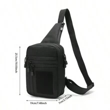 手枪隐蔽携带枪套包 射程枪包 胸包 带背带 CCW 背带包 战术斜挎包 - 黑色 - 查看 3