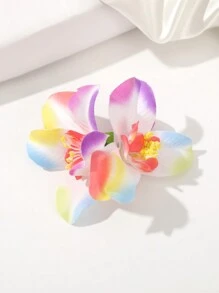 1 chiếc kẹp tóc hoa phong cách Bohemian, kẹp tóc hoa nhiệt đới nhân tạo cho kỳ nghỉ biển, phụ kiện tóc cô dâu dự tiệc cưới, kẹp tóc hoa bãi biển Hawaii cho phụ nữ và bé gái, kẹp tóc hoa ngày Valentine, kẹp tóc kiểu móng vuốt, đồ dùng học tập, mùa hè, du lịch, lễ hội, sinh nhật. - Nhiều màu - Xem 9