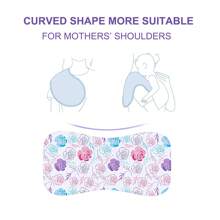 Benxoine 10-Pack Burp Cloths For Baby Boys And Girls - Organic Baby Burp Cloth,Baby Washcloths, Burp Rags, Large Neutral Burp Clothes For Newborn - 玫瑰 - 查看 3