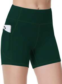 Plus Size Athletic Shorts Women's High Waist Yoga Shorts, Quick-Drying Compression Running Shorts, Suitable For Outdoor Sports And Worn As Base Layer Comfy Shorts Women Boxer Shorts